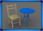 table and chair