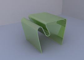 Glass table