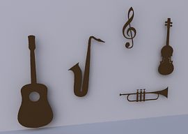 Musical Shapes Symbols