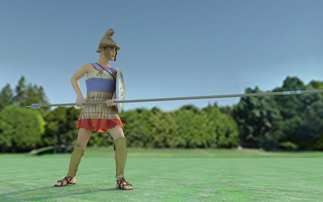 Greek Macedonian Hoplite Phalanx
